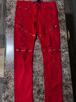 Copper rivet jeans