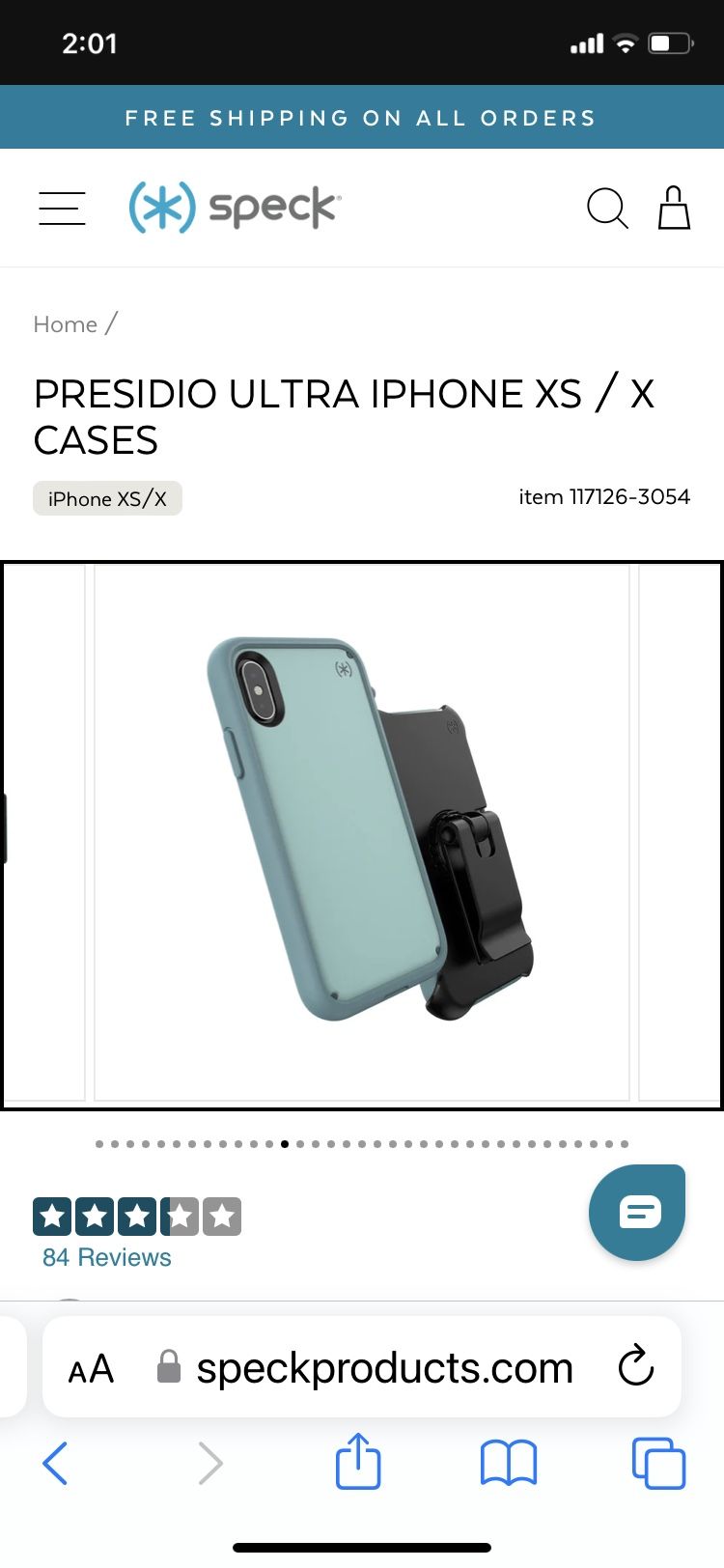 PRESIDIO ULTRA IPHONE XS / X CASE