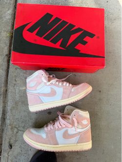 jordan 1 washed pink sz 5.5y/ 7w