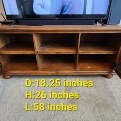 Wood TV Stand Or Buffet