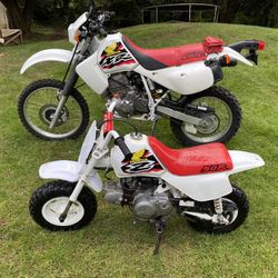 1998 XR650L And Z50 Package Deal 