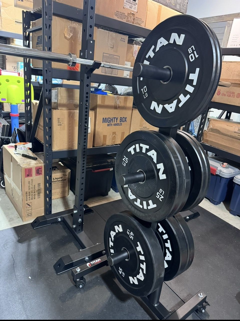 TITAN  COMPLETE HOME GYM BUNDLE – READY TO TRAIN! 