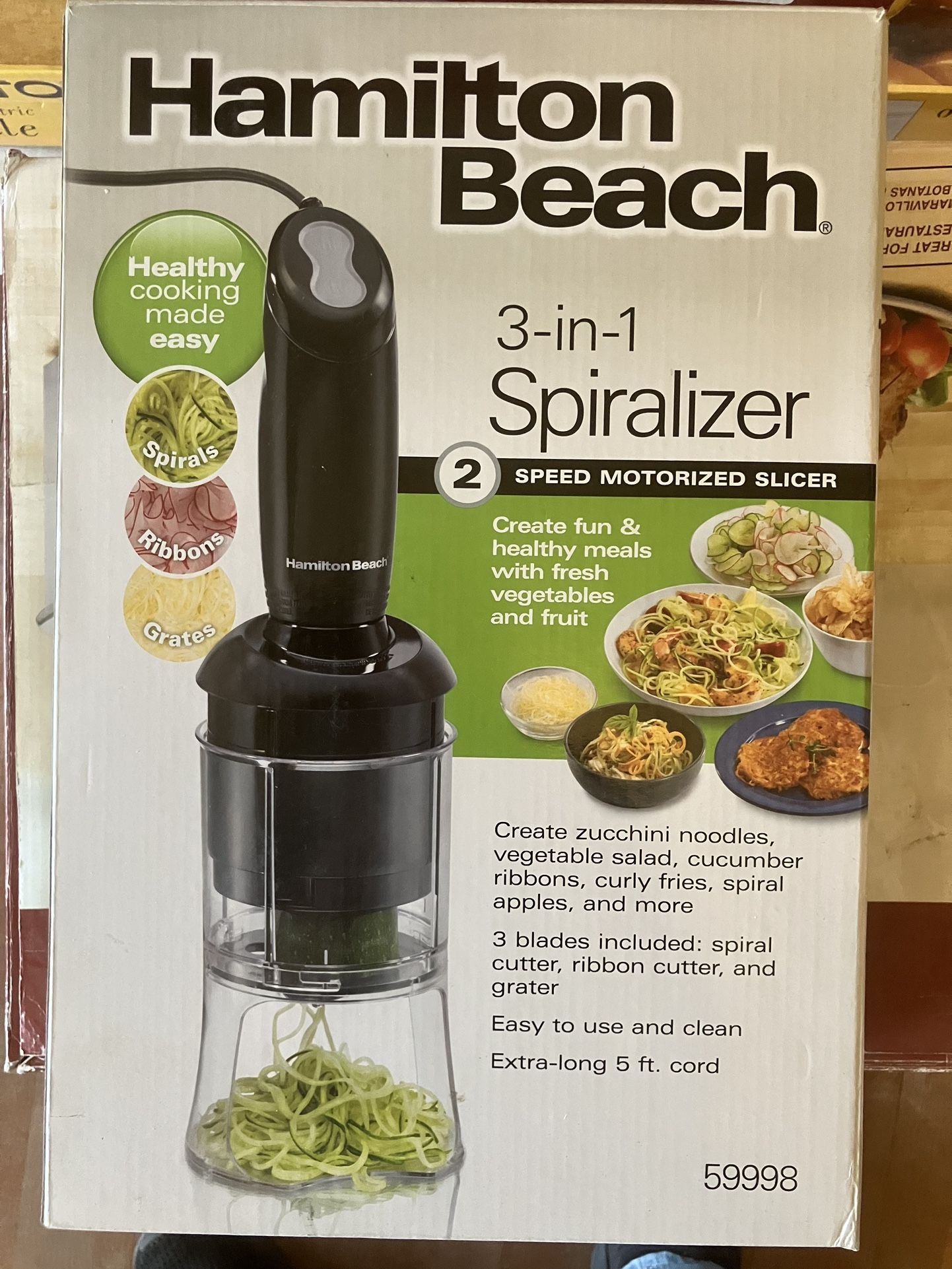 Hamilton Beach- Spiralizer