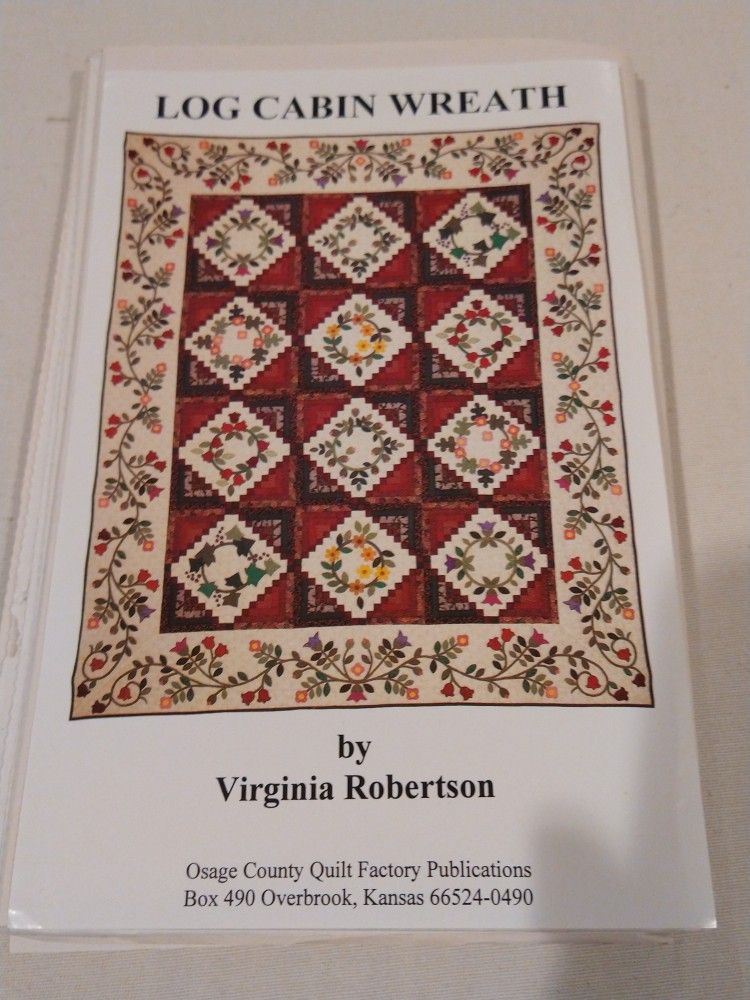 Log Cabin Wreath Quilt Pattern