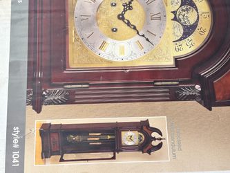 Brand new grandfather clock in box