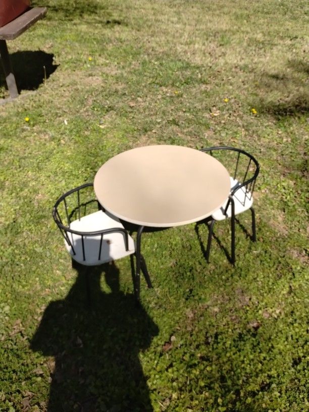 Child's Table And Two Chairs