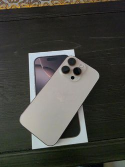 Iphone 16 pro 512gb  Desert titanium unlocked for any carrier