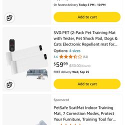 SVDPET Pet Training Mat