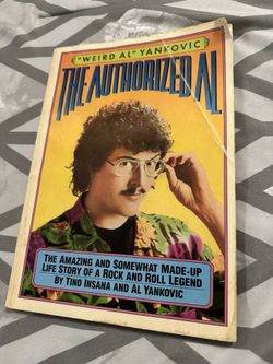 RARE The Authorized Al: Weird Al Yankovic Out Of Print Book