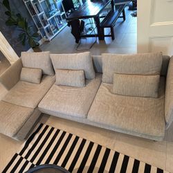 Gray Sectional Sala