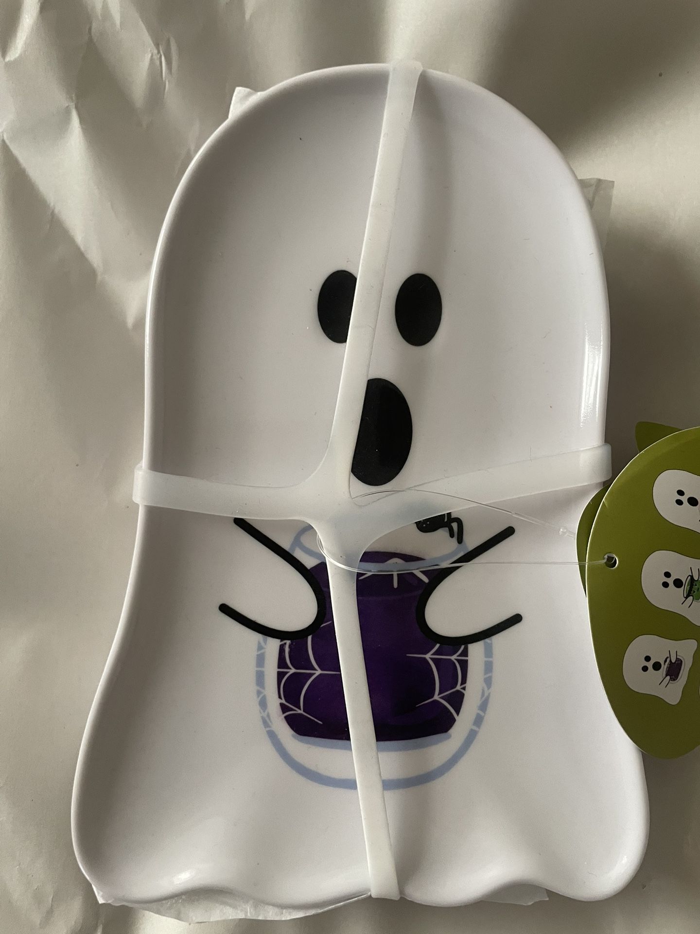 Set of 6 Ghost Appetizer Plates  