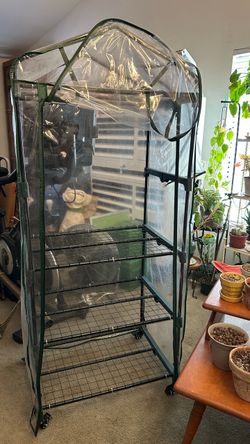 Portable GreenHouse for houseplants or garden