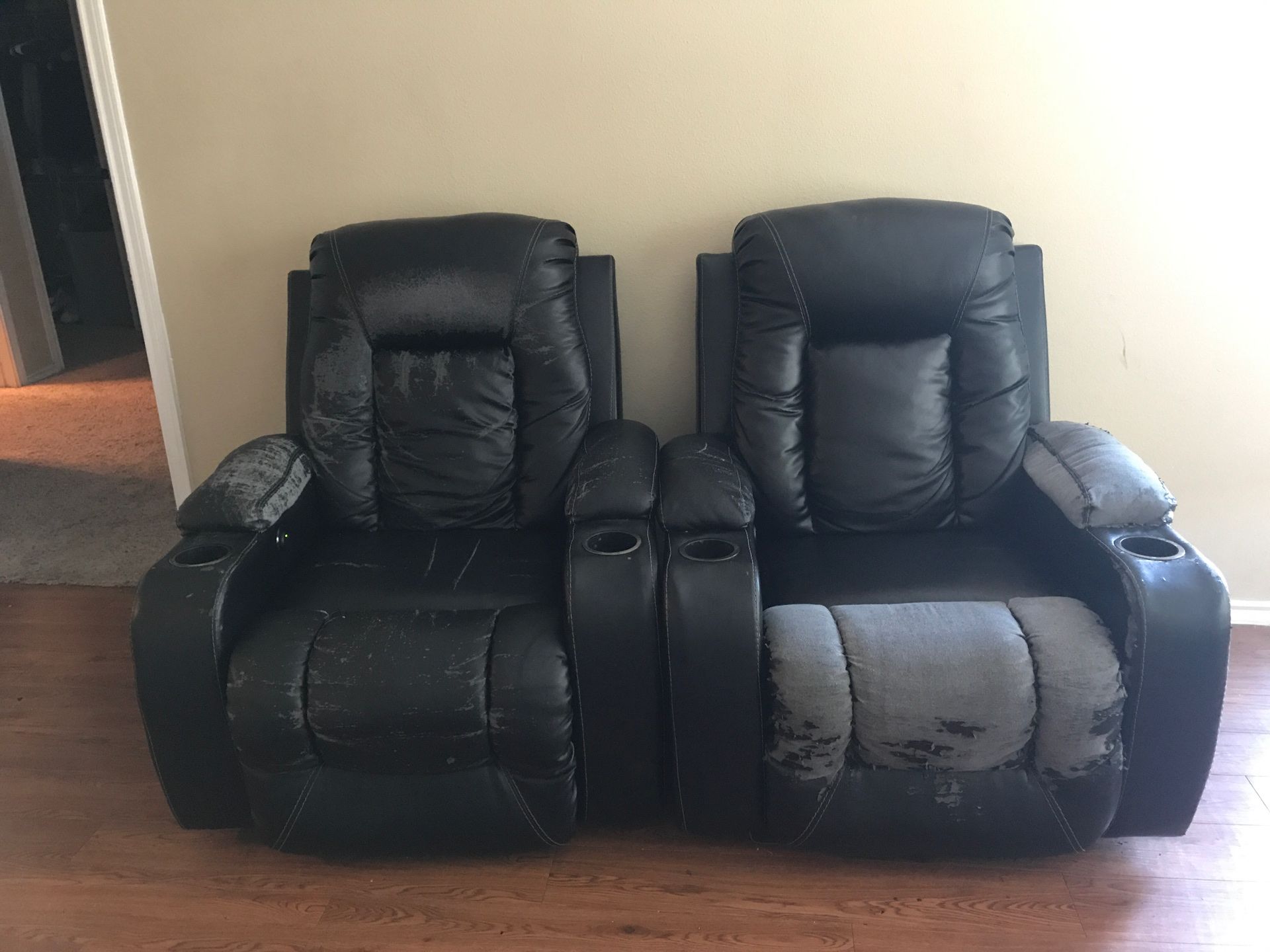 Reclining chairs