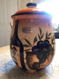 Ceramic Tuscany Cookie Jar
