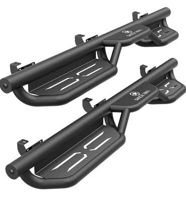 for Wrangler JK /JL Running Boards Side Steps Compatible with 2007-2018 Jeep Wrangler JK JKU Unlimited 4