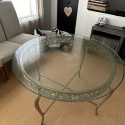 Glass Table W/ Chairs