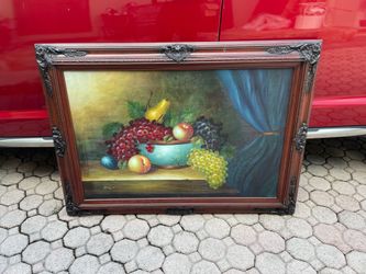 Painted Frame 43”1/2 X 31” In Good Condition $20 Firm On Price