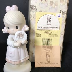 Precious Moments Figurine #523526 “I’m A Precious Moments Fan” AZ