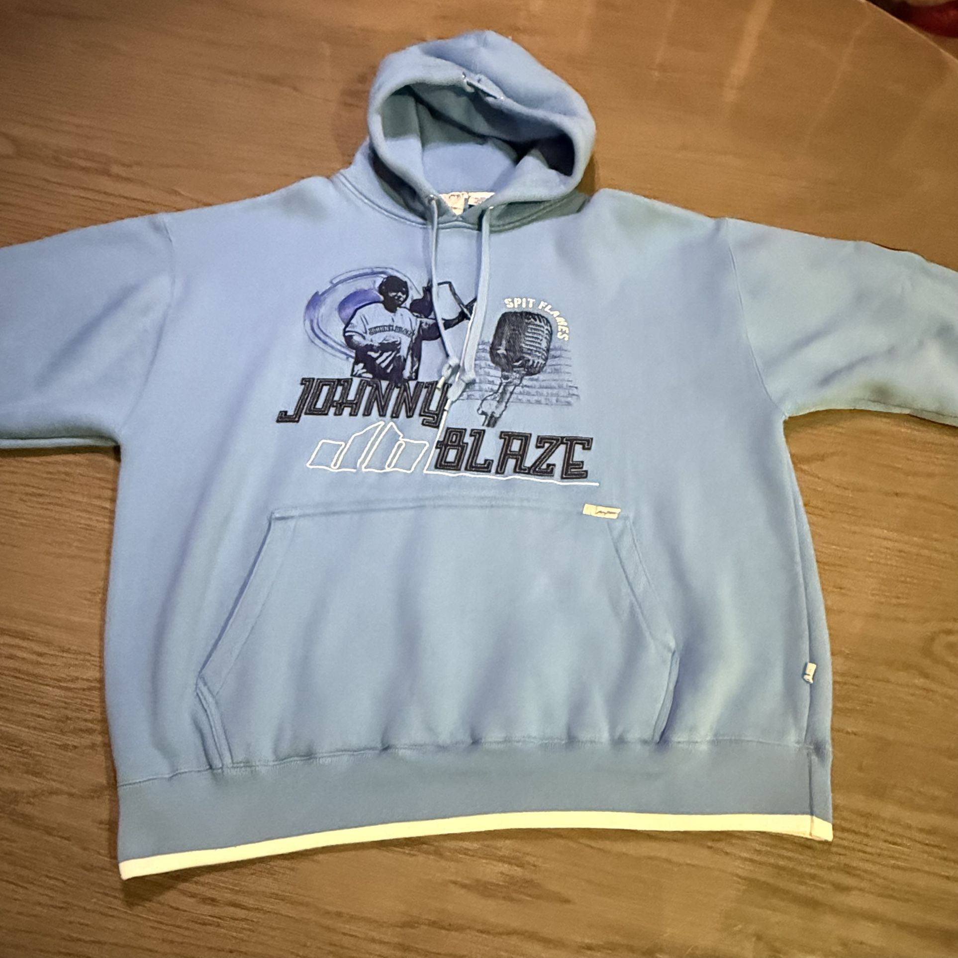 Vintage Y2K Johnny Blaze Graphic Hoodie • XXL