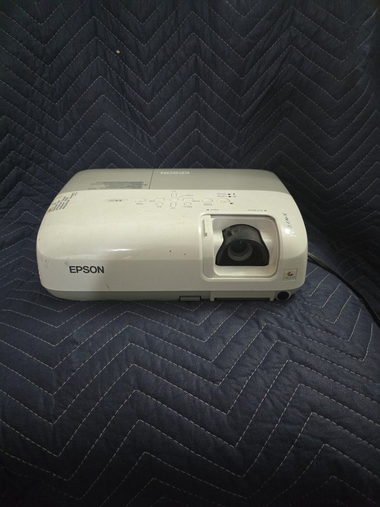 Projector And 92" Pull Down Screen