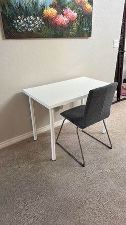 Table and chair
