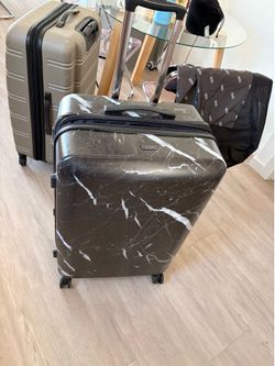 Calpak Checked Suitcase