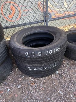 225/70/16 used tires