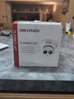 Hikvision color security camera, indoor/outdoor