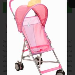Disney - Character Umbrella Stroller, Princess: * For a child up to 40 lbs * 3-point safety harness * Easy, compact fold * Lightweight frame * Folded 