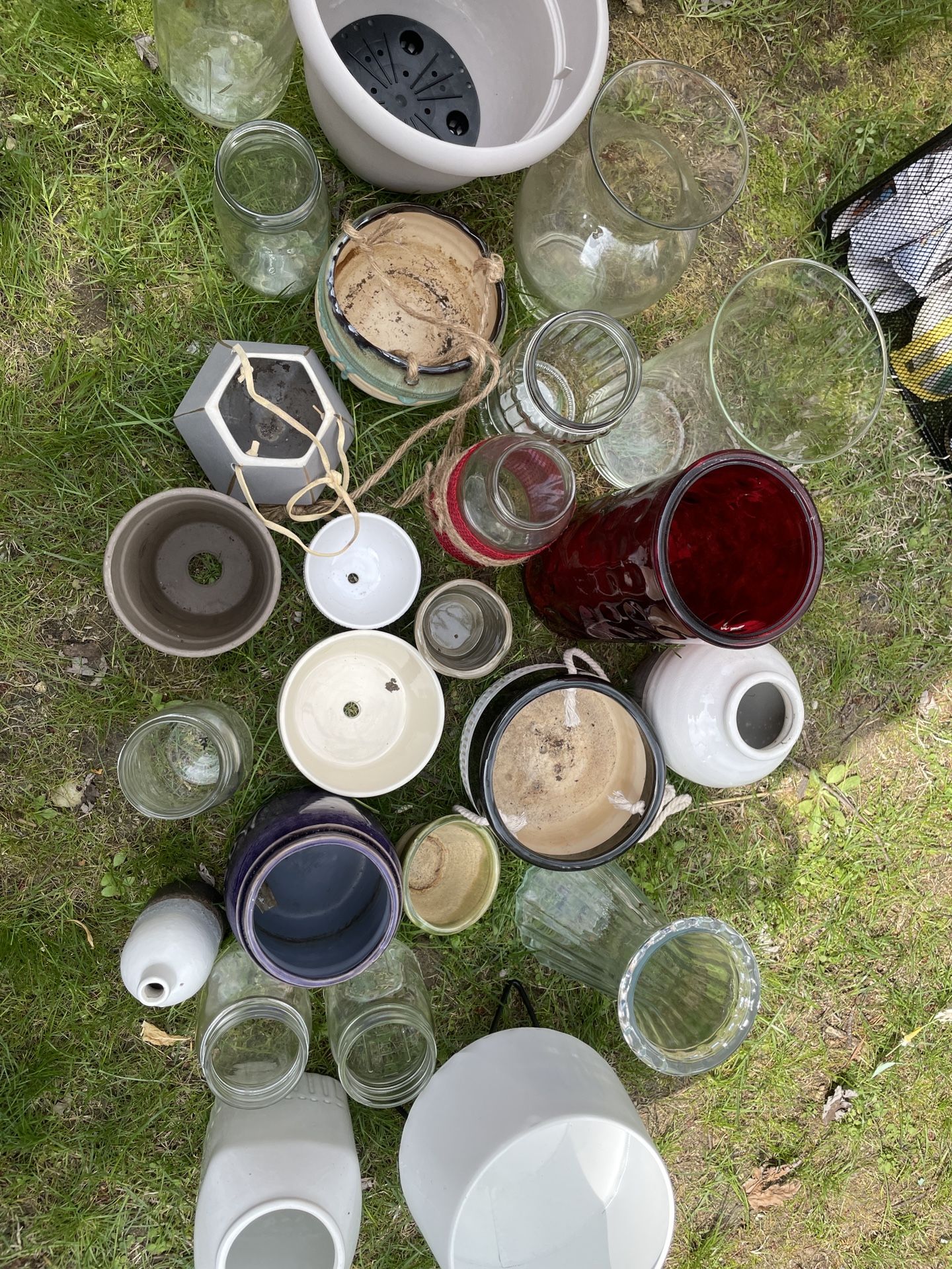 Assorted Jars and vases
