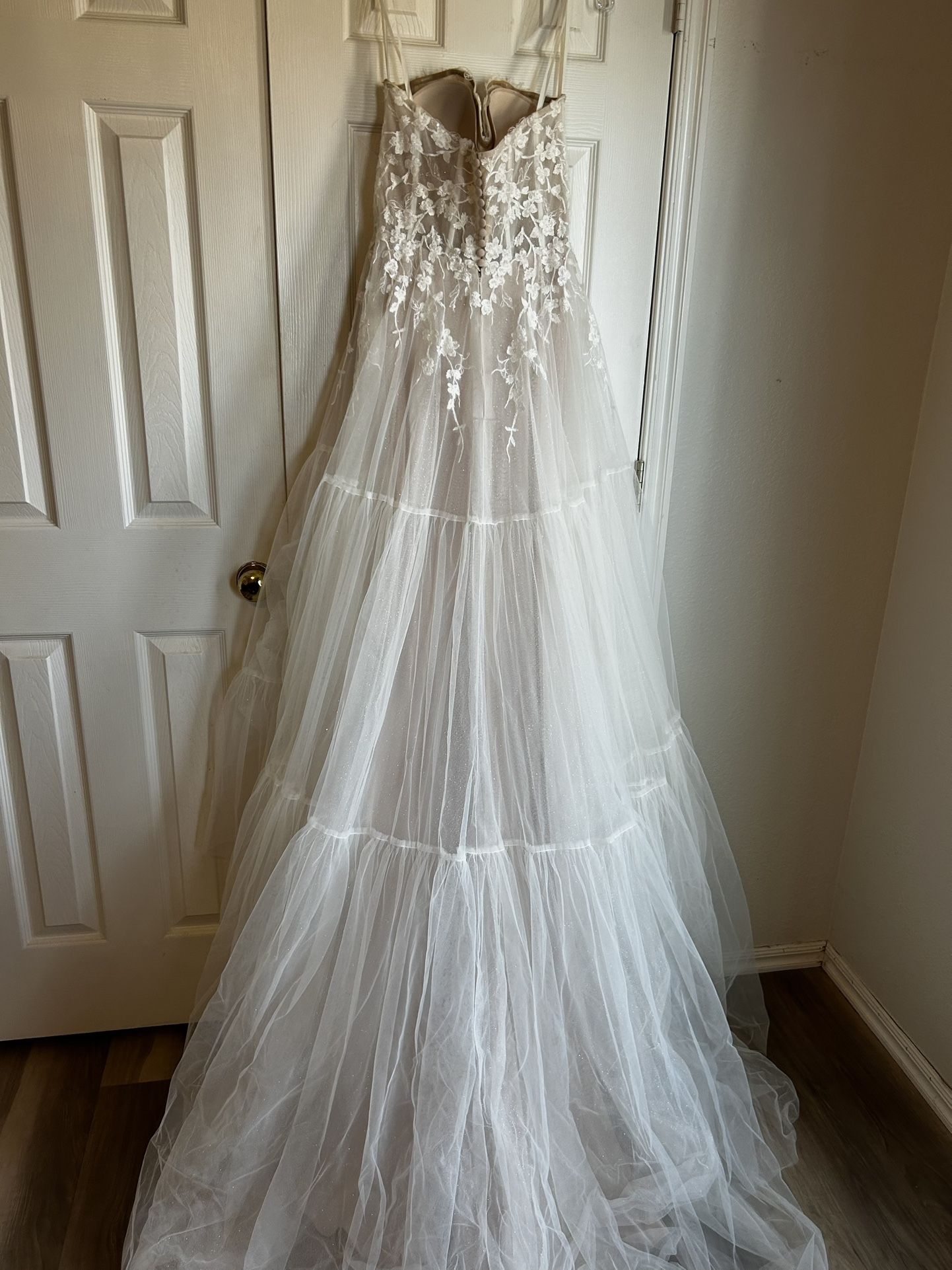 Beautiful White Lillian West Wedding Dress