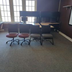 Four Office chairs