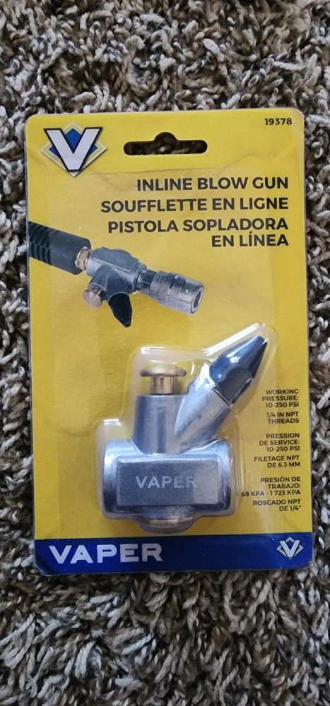 Vapor Inline Blow Gun