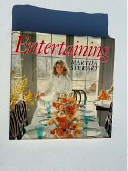 1982 Entertaining Martha Stewart Cookbook Kitchen