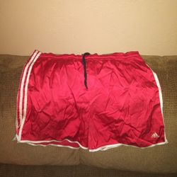 VINTAGE ADIDAS MENS POLYESTER SOCCER SHORTS