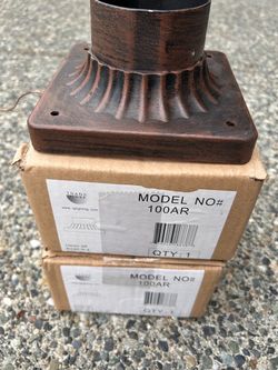Trans Globe Lighting 100AR Post Mount Base