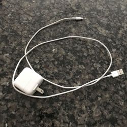 Two iPhone chargers. iPhone 5 and up.