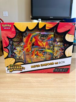 Ascended Heroes Mega Emboar ex box