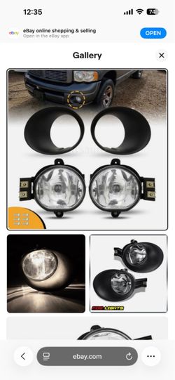 02 dodge ram 1500 Fog lights