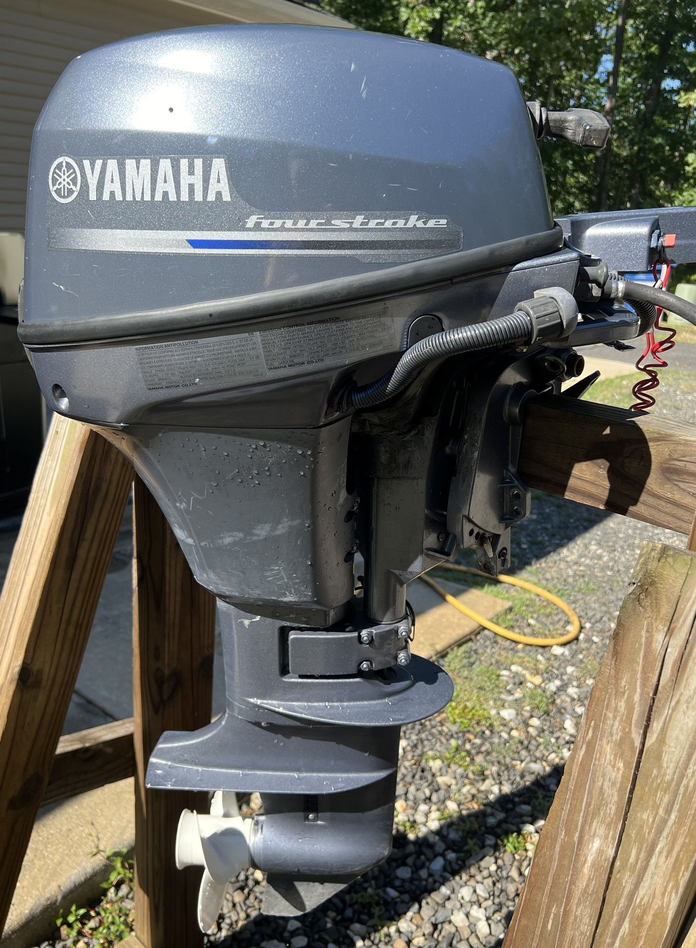 2014 8 Hp Yamaha Outboard