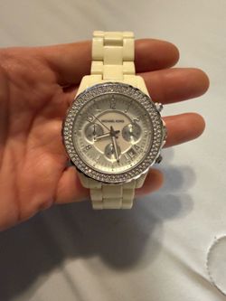 Micheal Kors white watch