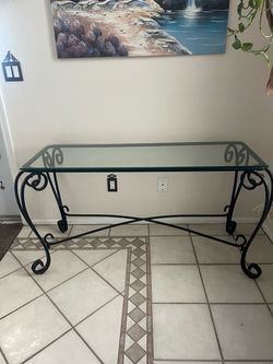 Pier One Wrought Iron Table