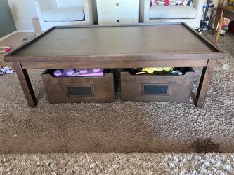 Pottery Barn Kids activity tabke