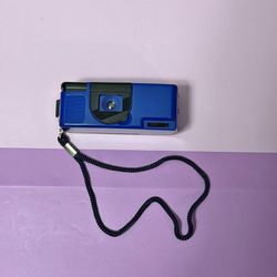 Sakar Mini Shot 110 Film Camera Blue Focus Free Vintage New In Box