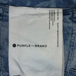 Brand New Purple Jeans 38And Brand New Black Timbs 12