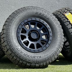 NEW 17” Basta Rotary Forged F-150 Wheels Black 6x135 rims 33” Tires 285/70R17 A/T F150 Expedition Tremor Raptor