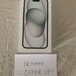 Brand new sealed in box  iPhone 15 128GB