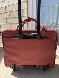 Franklin Covey Rolling Laptop Bag - Red for Sale in Lombard, IL