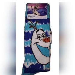New Disney Olaf Novelty Cartoon Crew Socks Frozen Unisex