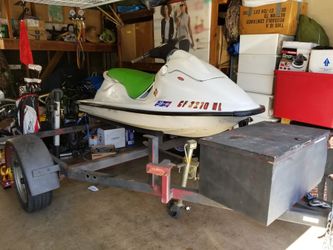Jet Ski And Trailer AS IS